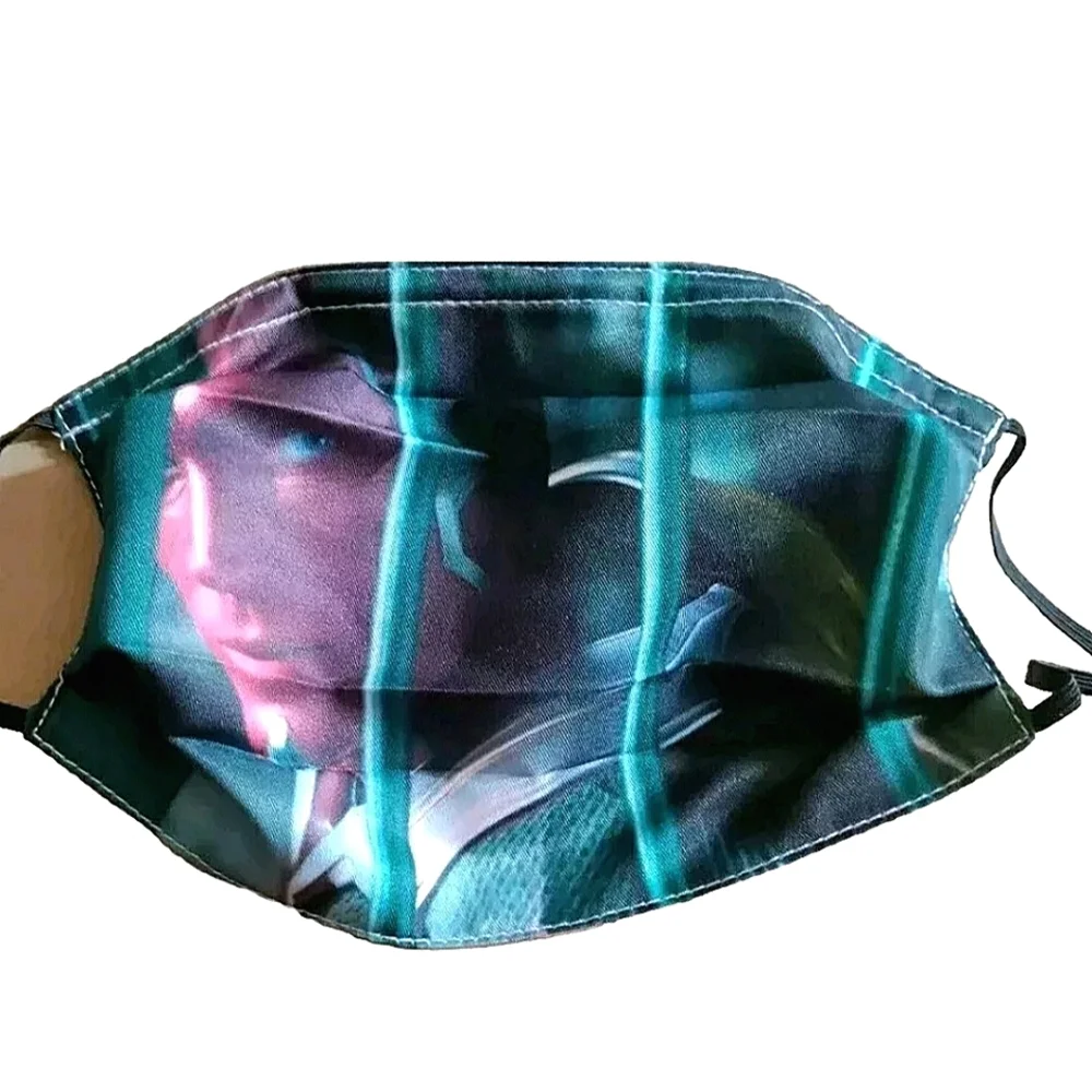 NEW Avengers Vision Face Mask & 2 2.5PM Filters! Movie Anime Facewear Balaclava